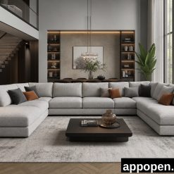 Large Living Corner Sofa