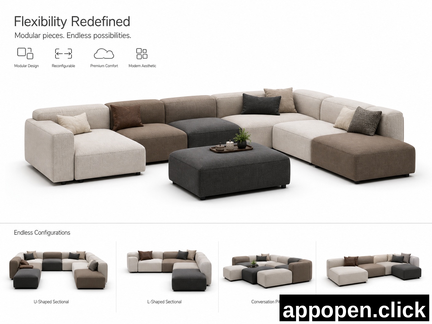 Flexible Modular Sectional