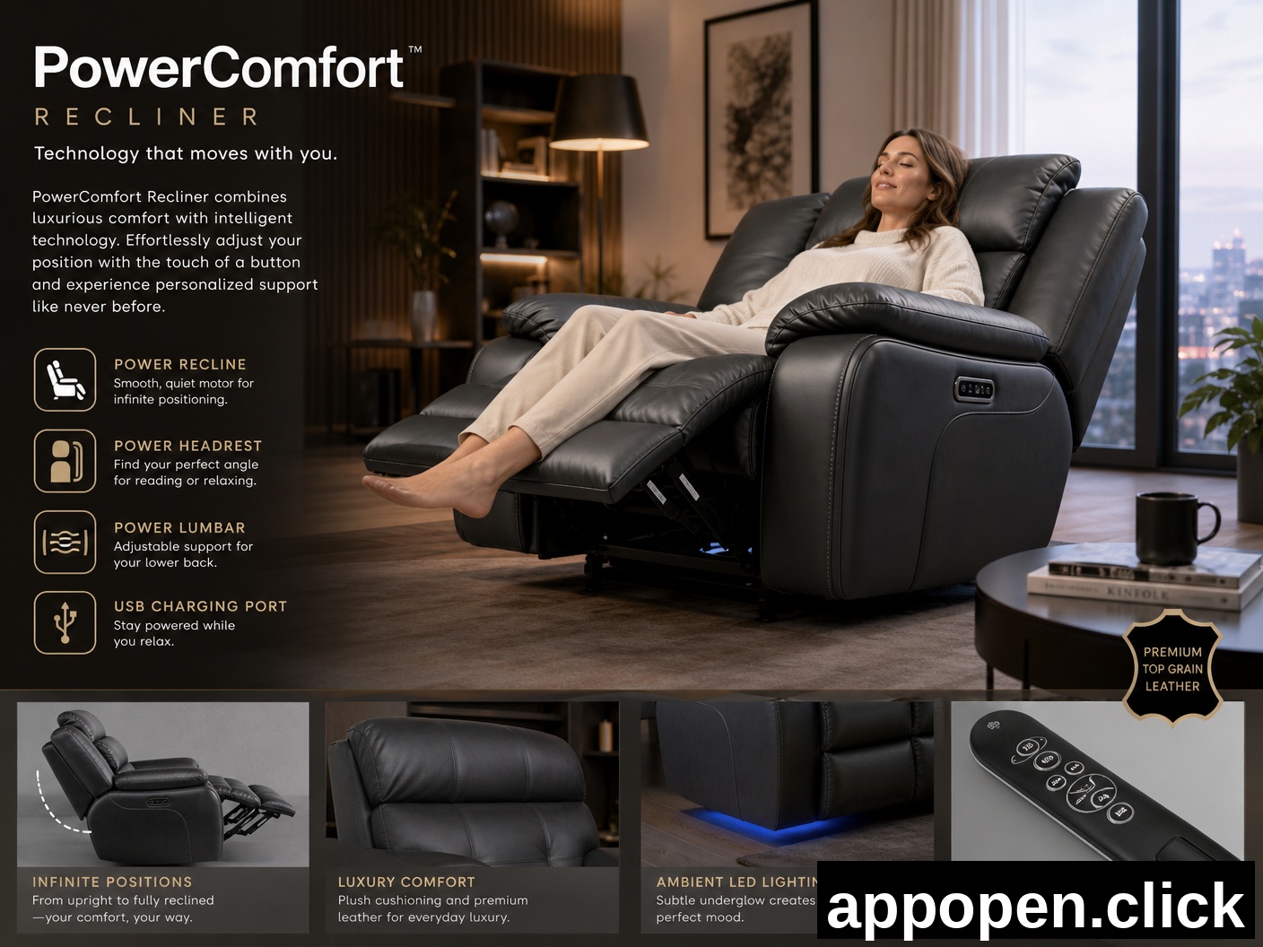 PowerComfort Recliner
