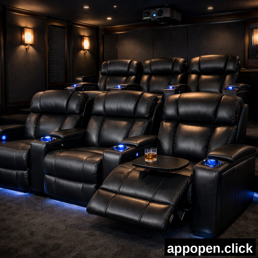 Elite Home Theater Sofa