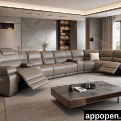 Luxury Reclining Sectional