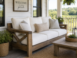 outdoor patio sofa