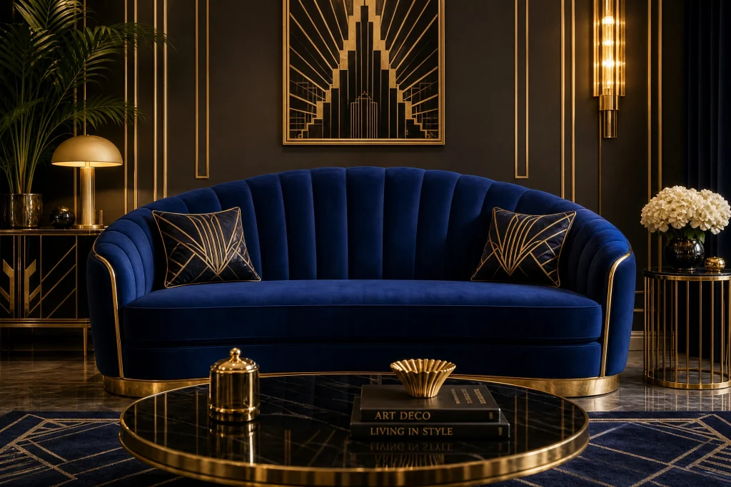 mid century modern sofa